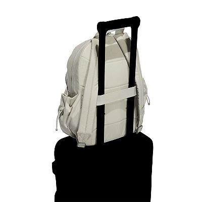 abingdon waxed cotton canvas and leather backpack Odyssey Waxed Canvas Messenger Bag - Olive main image 1