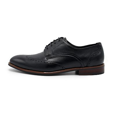 Aston Marc Men's Classic Wingtip Dress Shoes