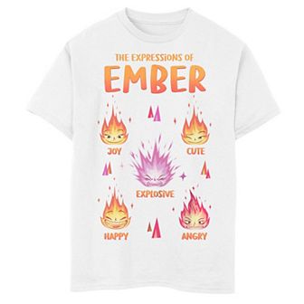 Disney / Pixar's Elemental Ember Boys 8-20 Lumen Expressions Tee