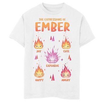 Disney / Pixar's Elemental Ember Boys 6-20 Lumen Expressions Tee