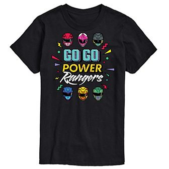 Big & Tall Power Rangers Go Go Graphic Tee