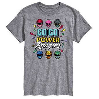 Big & Tall Power Rangers Go Go Graphic Tee