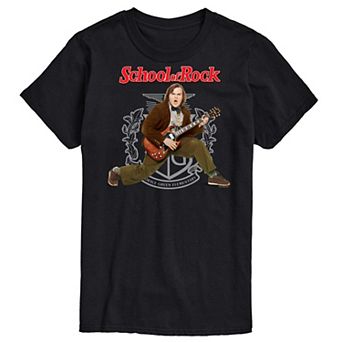 Big & Tall School of Rock Dewey Finn Pose Graphic Tee