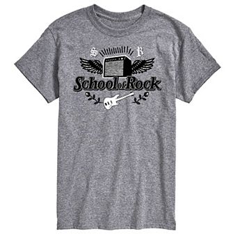 Big & Tall School of Rock Logo Graphic Tee