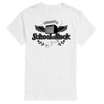 Big & Tall School of Rock Logo Graphic Tee