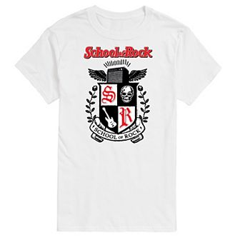 Big & Tall School of Rock Crest Graphic Tee