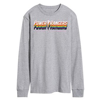 Men's Power Rangers Pride Logo Long Sleeve Graphic Tee