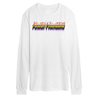 Men's Power Rangers Pride Logo Long Sleeve Graphic Tee