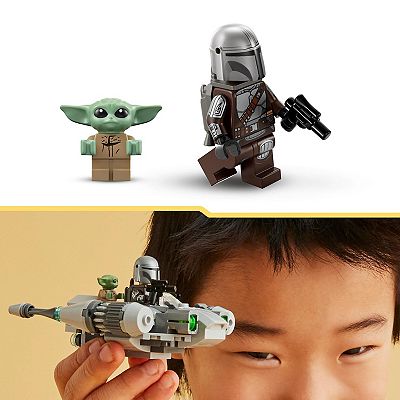 LEGO Star Wars The Mandalorian s N 1 Starfighter Microfighter for Kids 75363 88 Pieces