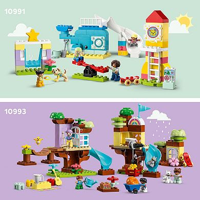 LEGO DUPLO Town 3-in-1 Family House Pretend 10994 Building Toy Set (218 Pieces)