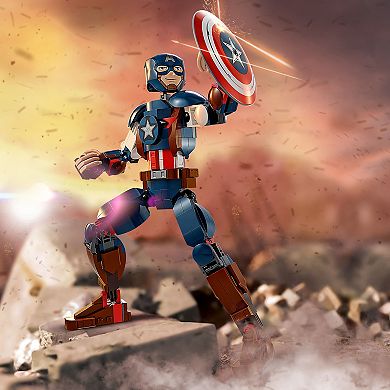 LEGO Marvel Captain America Construction Figure Playset 76258 (310 Pieces)