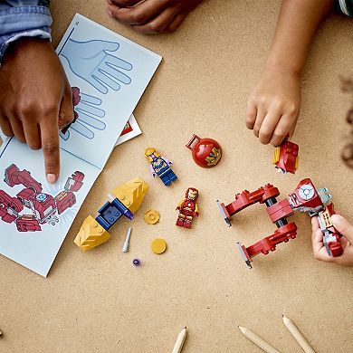 LEGO Marvel Iron Man Hulkbuster vs. Thanos Toy Building Set 76263 (66 Pieces)