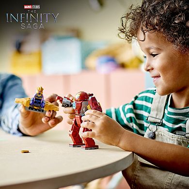 LEGO Marvel Iron Man Hulkbuster vs. Thanos Toy Building Set 76263 (66 Pieces)