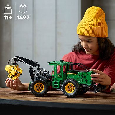 LEGO Technic John Deere 948L-II Skidder Tractor Toy Set 42157 (1,492 Pieces)