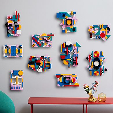 LEGO Art Modern Art Abstract Wall Art Building Kit 31210