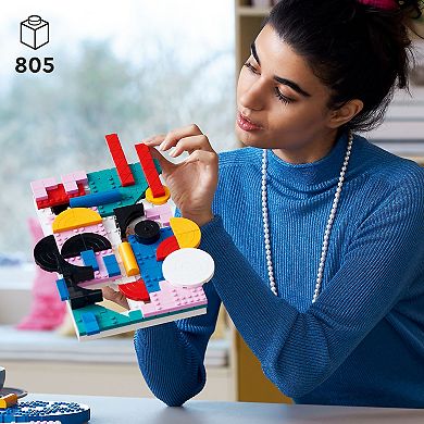 LEGO Art Modern Art Abstract Wall Art Building Kit 31210