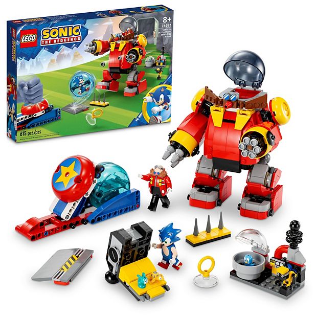 LEGO Sonic the Hedgehog Sonic vs. Dr. Eggman's Death Egg Robot Toy