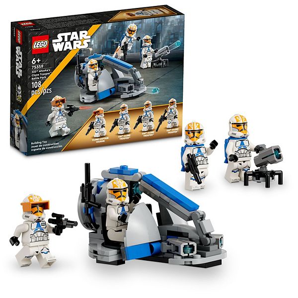 LEGO Star Wars 332nd Ahsoka s Clone Trooper Battle Pack Building