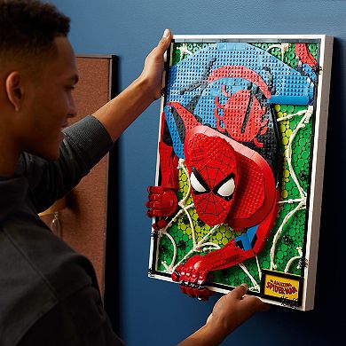 LEGO Art The Amazing Spider-Man Super Hero Building Kit 31209