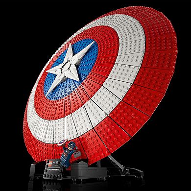 LEGO Marvel Captain America's Shield Building Model Kit for Adults 76262 (3128 Pieces)
