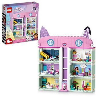 LEGO Gabby’s Dollhouse Building Toy Set 10788 (498 Pieces)