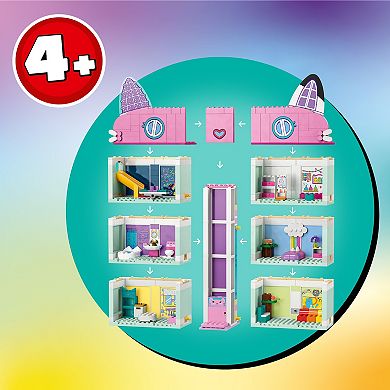 LEGO Gabby’s Dollhouse Building Toy Set 10788 (498 Pieces)