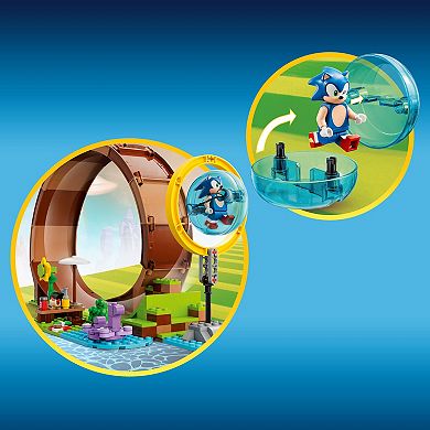LEGO Sonic the Hedgehog Sonic's Green Hill Zone Loop Challenge Playset 76994 (802 Pieces)