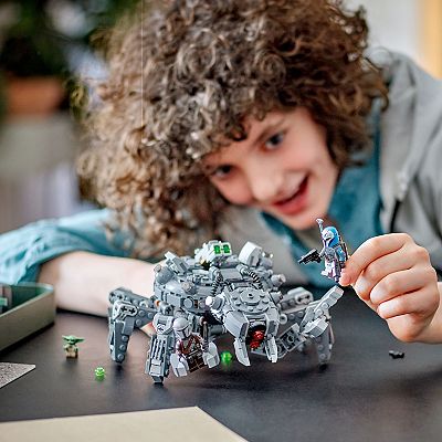 LEGO Star Wars: The Mandalorian Spider Tank Building Toy Set