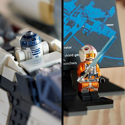 LEGO Star Wars Ultimate Collector Series X Wing Starfighter Adult Building Set 75355 1953 Pieces