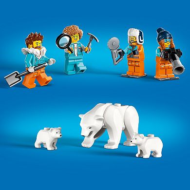 LEGO City Arctic Explorer Truck & Mobile Lab Building Toy Set 60378 (489 Pieces)
