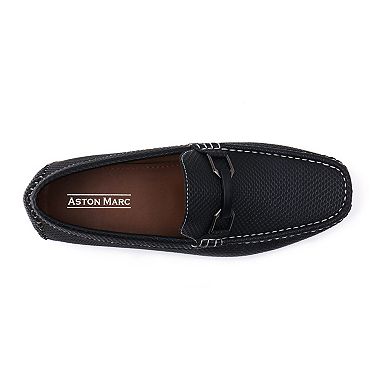 Aston Marc Men's Embossed Loafers