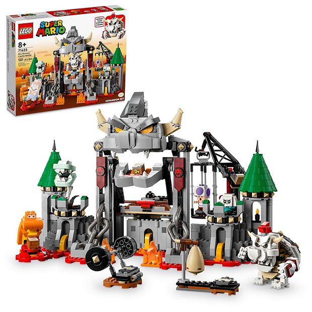 LEGO Super Mario Dry Bowser Castle Battle Expansion Set Building