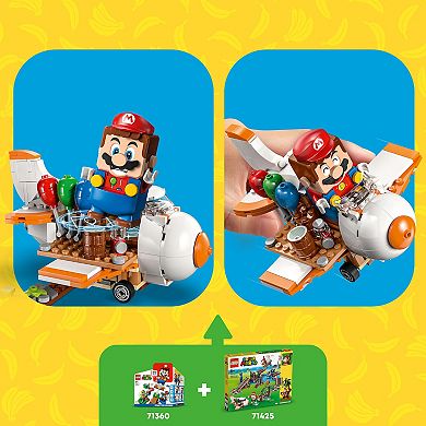 LEGO Super Mario Diddy Kong's Mine Cart Ride Expansion 71425 Building Toy Set (1157 Pieces)