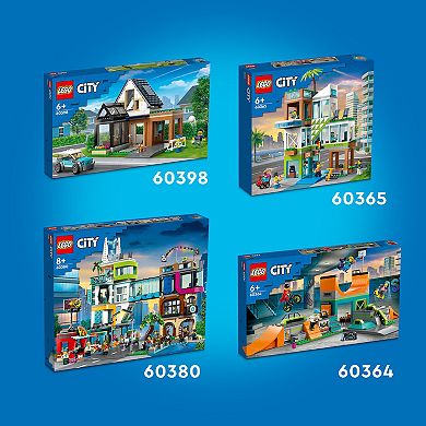LEGO City Ice-Cream Shop Pretend Building Toy Set 60363 (296 Pieces)
