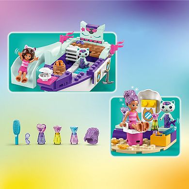 LEGO Gabby's Dollhouse Gabby & MerCat’s Ship & Spa Building Toy 10786 (88 Pieces)
