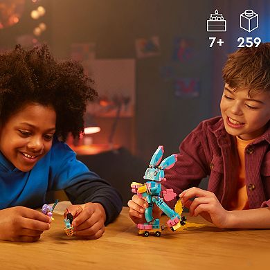 LEGO DREAMZzz Izzie & Bunchu the Bunny Building Toy Set 71453 (259 Pieces)