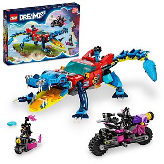 LEGO DREAMZzz Crocodile Car to Off-Roader Truck Building Toy Set 71458 (494 Pieces)