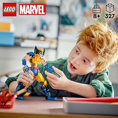 LEGO Marvel Wolverine Construction Figure Playset 76257 (327 Pieces)