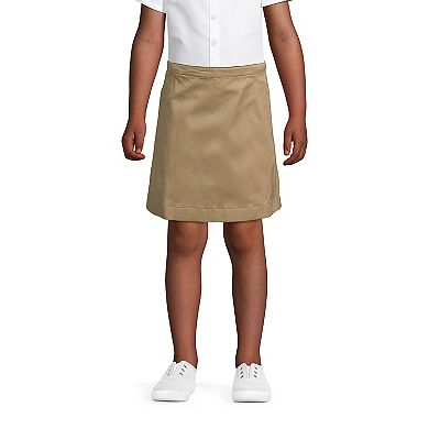 Girls 7-16 Lands' End School Uniform Slim Blend Chino Skort