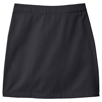 Girls 7-16 Lands' End School Uniform Slim Blend Chino Skort