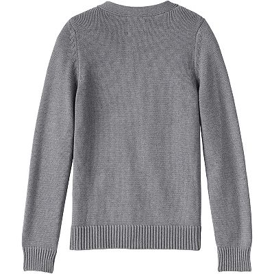 Girls 2-16 Lands' End School Uniform Cotton Modal Button Front