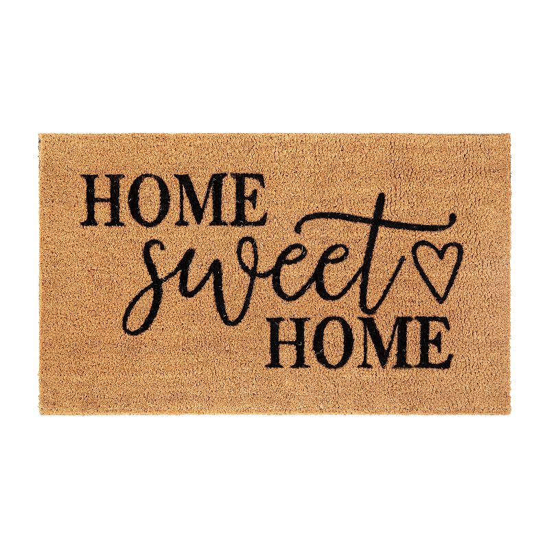 Stars Long Entryway Natural Coir Door Mat 17x60 - Welcome Front Doormat  Non Slip Rug For Home Indoor Outdoor Entrance : Target