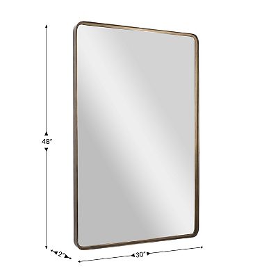 Emma and Oliver Wall Mirror with Silver Backed Glass