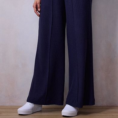 Women's LC Lauren Conrad Super High-Rise Pintuck Knit Pants