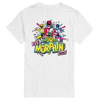 Men's Power Rangers It's Morphin Time Graphic Tee
