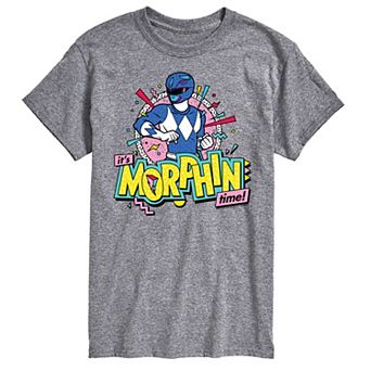 Men's Power Rangers Morphin Time Blue Graphic Tee
