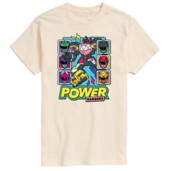 Men's Power Rangers Zord Heads Graphic Tee