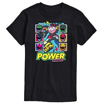 Men's Power Rangers Zord Heads Graphic Tee