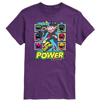 Men's Power Rangers Zord Heads Graphic Tee
