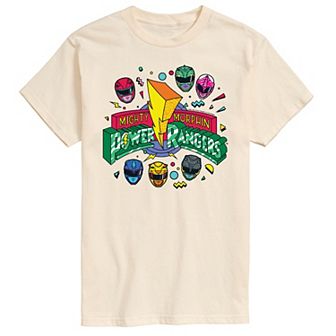 Men's Power Rangers 90s Logo Graphic Tee